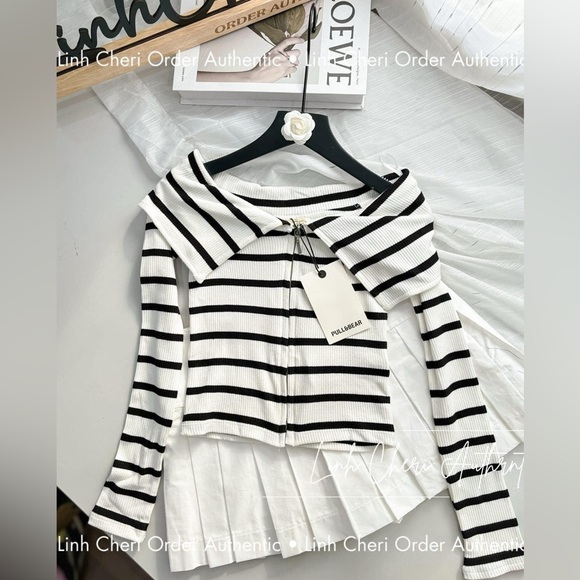 Brand new pleated skort in white size xs - Picture 3 of 7